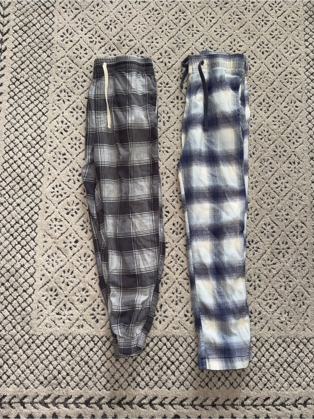 Mens Flannel Pajama Pants Hollister American Eagle Size Small